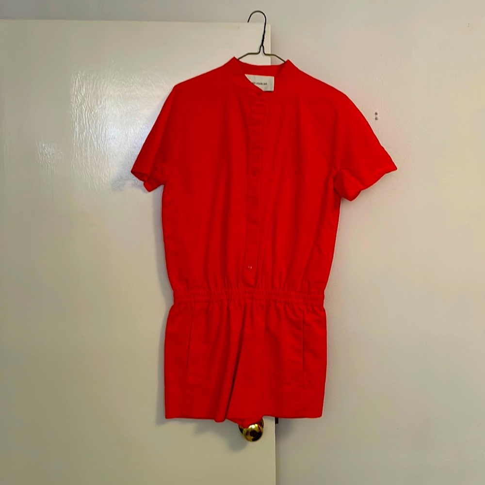 Cedric Charlier orange jumpsuit